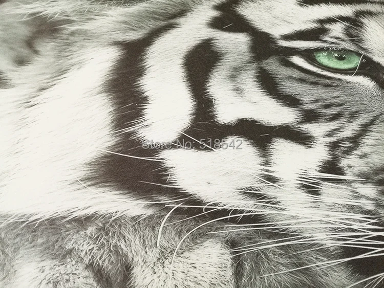 Пользовательских фото настенные Бумага 3D черный и белый животных тигра настенная Гостиная вход Спальня Задний план росписи декора стены Бумага