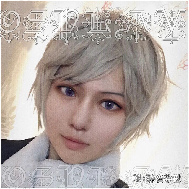 $US $17.45  Anime Axis Powers Hetalia Ivan Braginsky Cosplay Wigs Short Heat Resistant Synthetic Hair Wig + Wig