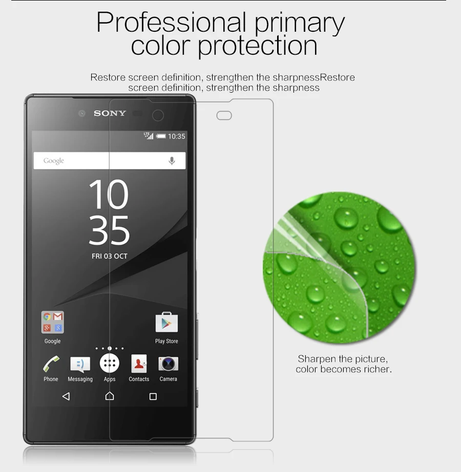 

Nillkin Screen Protector For Sony Xperia Z5 Premium Super Clear Anti-fingerprint Protective film For Sony Xperia Z5 Plus HD Film