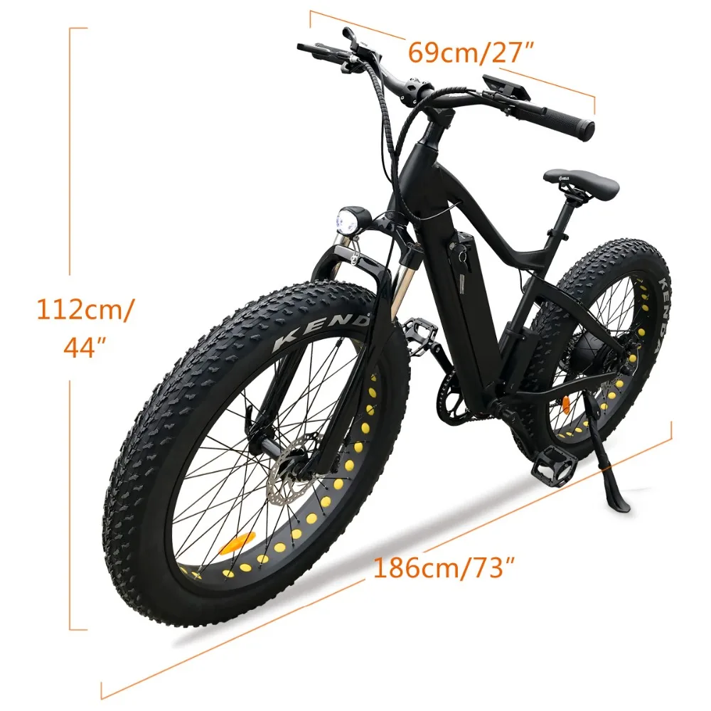 Discount VTUVIA E bike 500W Brushless Motor 48V 12Ah Li-ion battery Electric bicycle Top Speed 26 inch Fat Wheel Electric Mountain bike 2 Discount VTUVIA E bike 500W Brushless Motor 48V 12Ah Li-ion battery Electric bicycle Top Speed 26 inch Fat Wheel Electric Mountain bike 2