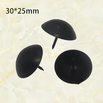 

50Pcs Black Iron Nail Antique Jewelry Case Box Sofa Decorative Tack Stud Pushpin Decorative Furniture Hardware Nails