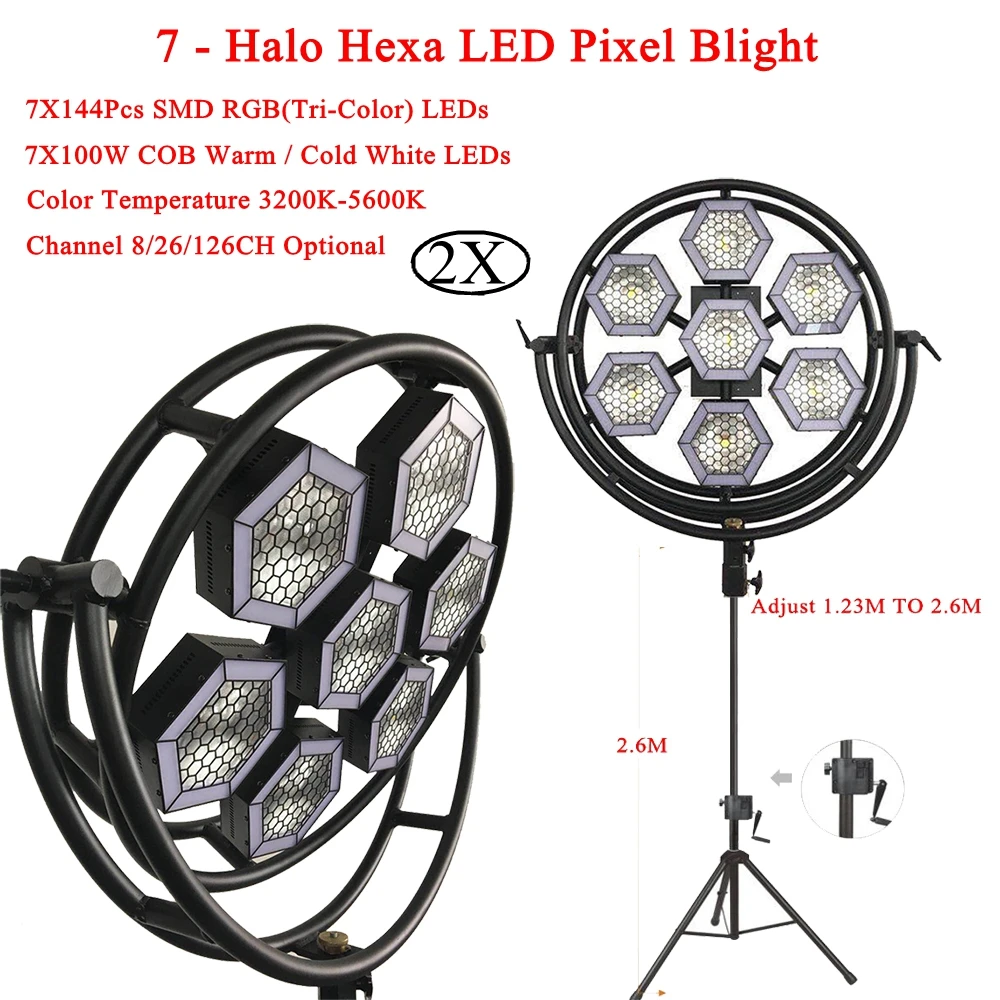 Us 33 2 17 Off New Professional Led Stage Lights 7 Halo Hexa Pixel Light Dmx512 Lighting Effect Master Slave Flat For Dj Disco In Us 33 2 17 Off New Professional Led Stage Lights 7 Halo Hexa Pixel Light Dmx512 Lighting Effect Master Slave Flat For Dj Disco In