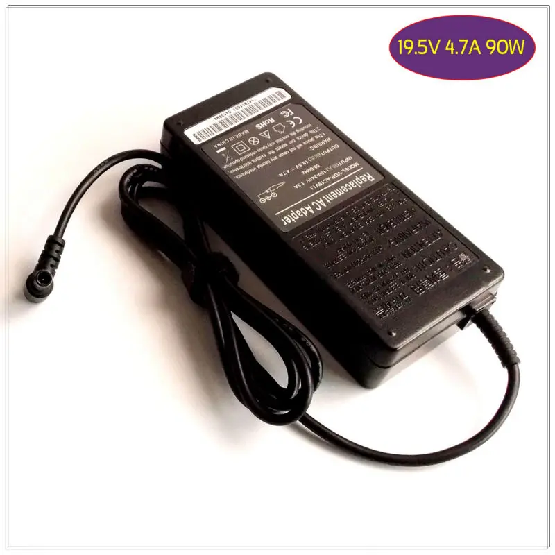 PCG-71912L PCG-71913L 90W AC Adapter Charger For Sony PCG-71911L PCG-71914L