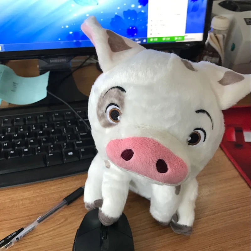 Моана поросенок Пуа подлинный Kawaii 22 см плюшевый мягкие и плюшевые игрушки
