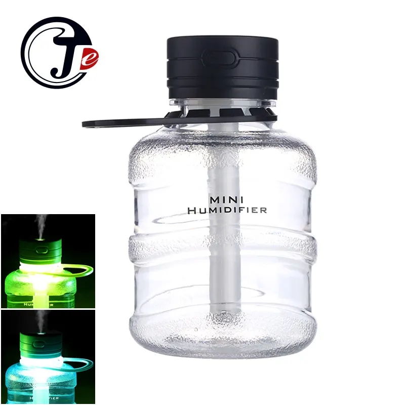 

Best Gift Bucket Aroma Diffuser Air Humidifier with LED Light Essential Oil Diffusers for Aromatherapy Car Mist Maker Home 300ML