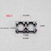 10pcs/lot 18350 18500 18650 battery combination bracket 2 combined with universal ABS flame retardant combination fixed bracket ► Photo 2/6