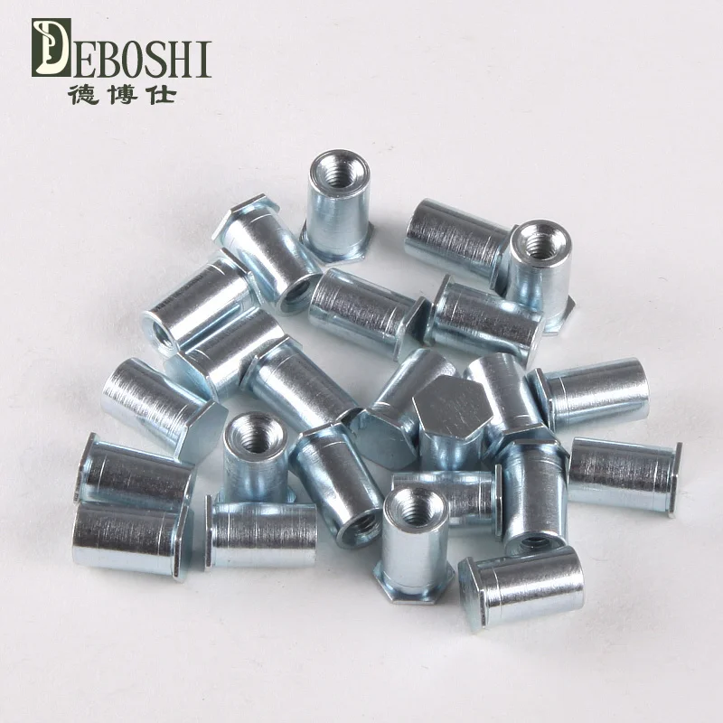 100PCS M413 MM Blind Hole Pressure riveting Stud//Rivet nut Column//Pressure riveting Pieces Rivet Nut