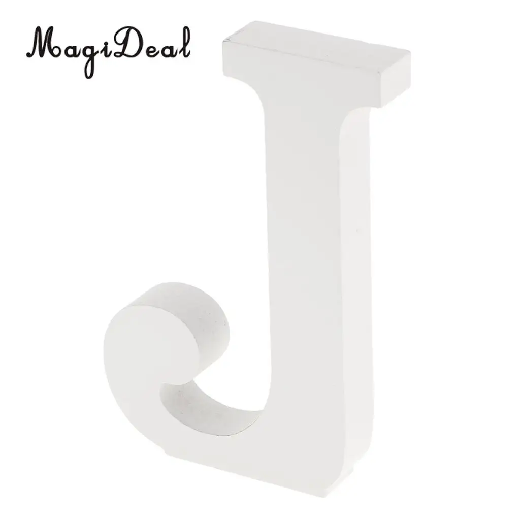 DIY Wooden Alphabet Letters Sign Plaque Wall Art Hanging Decor Decal Wedding Baby Shower Party DIY Decoration