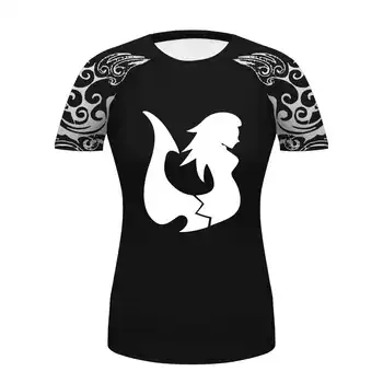 

custom tshirt designs Short sleeves Rash Guard T-shirt Fitness Tops Compression shirt camisa Tee Girl Slim Dry Quick Under Shirt