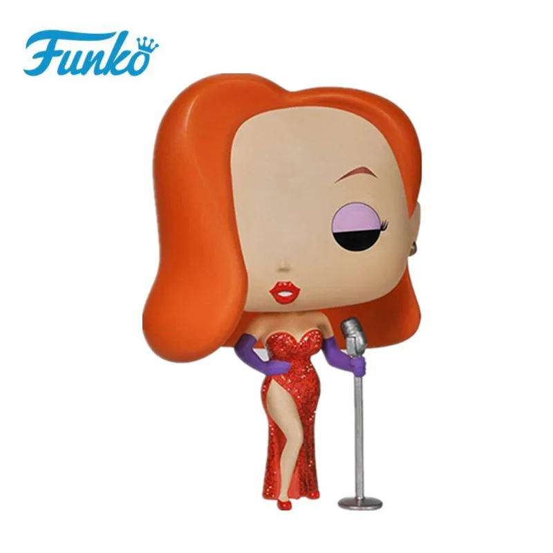 Экшн фигурки из винила Джессика кролик FUNKO POP Who в рамке Роджер тематический
