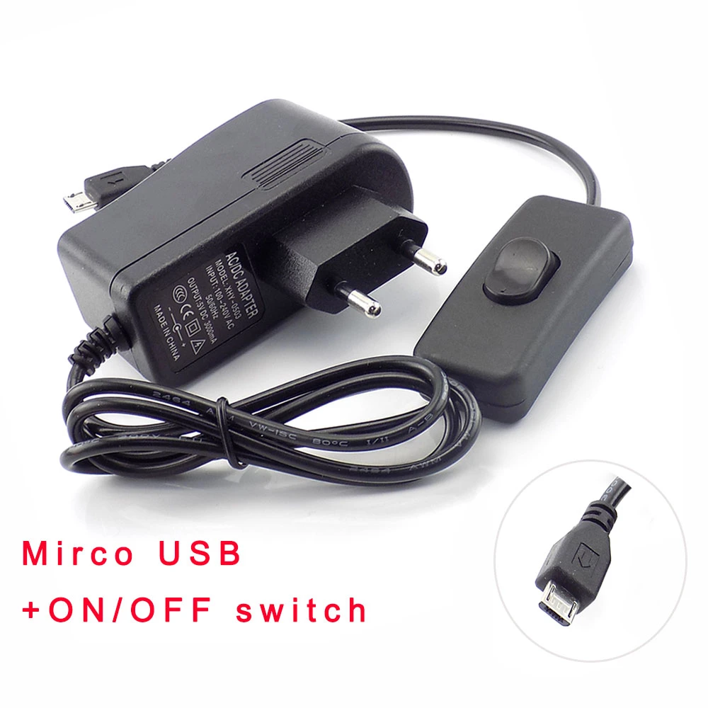 Ac Dc 5v 3a 3000ma Micro Usb Power Supply 100 240v Charger Charging Adapter Plug Switch Converter For Raspberry Pi Zero Tablet Ac Dc Adapters Aliexpress