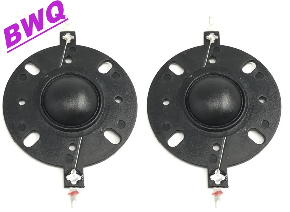 1 пара черный 25,4 25,5 мм " Шелковый мембранный купольный ВЧ-динамик звуковой катушки