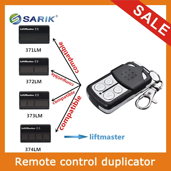 

Hot sale gagage door liftmaster 315mhz remote control/code hopping remote