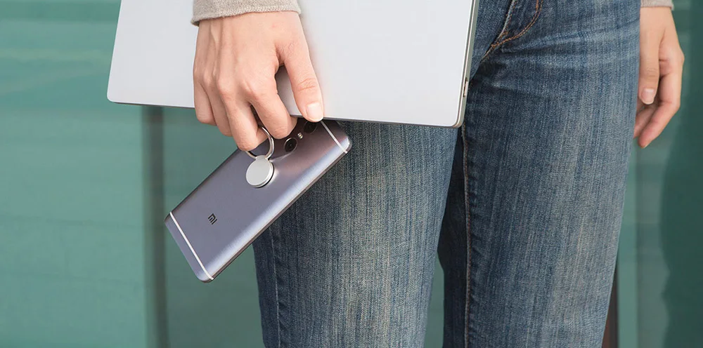 Оригинальный металлический держатель для мобильного телефона Xiaomi с кольцом на