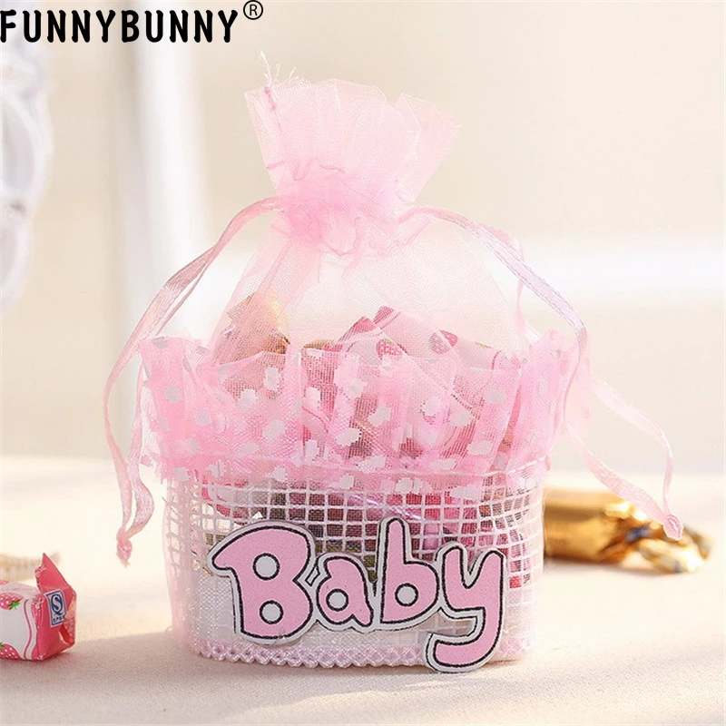 FUNNYBUNNY конфетная коробка подарочные сумки для мальчиков и девочек детский душ