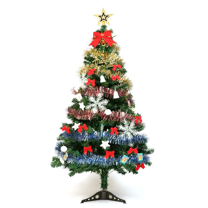 

Fashion Christmas Decorations 1.5 Meters Christmas Tree Package 150 Cm Encryption Christmas Tree with Decorative Lights for Home