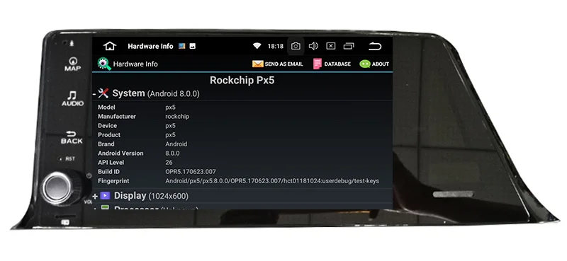 android 8.0 radio head unit toyota c-hr 2