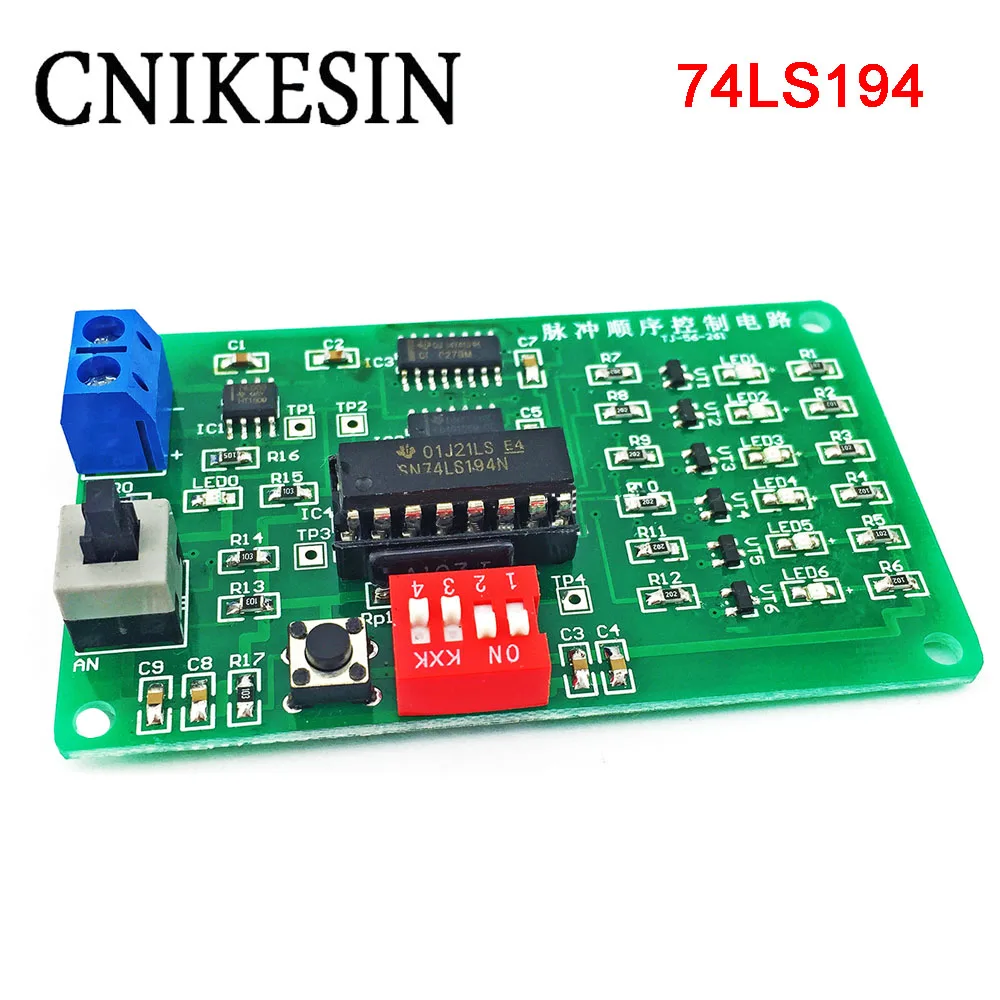 CNIKESIN Diy kit Pulse Sequence Control Circuit Kit 74LS194 Electronic