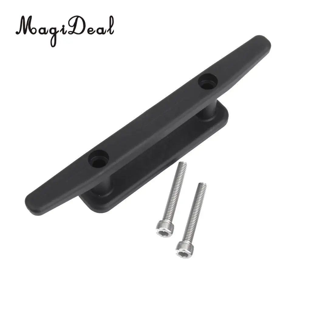 MagiDeal New Hot Sale 4Pcs Nylon Marine Kayak Boat Canoe Cleat Mooring Deck Mount Hardware Kit for Fishing Dinghy Jet Boat Sport