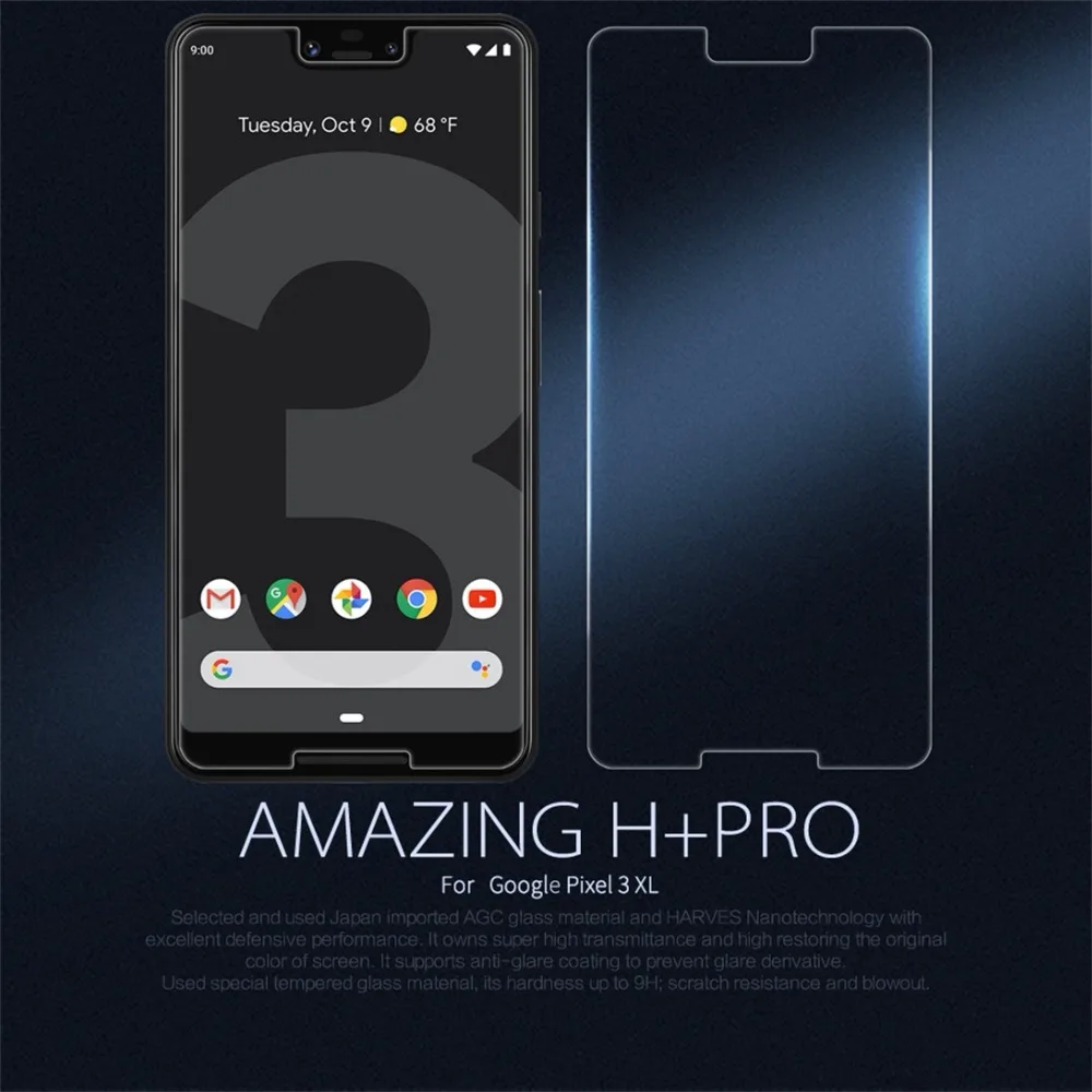 Закаленное стекло для Google Pixel 3 XL Nillkin Amazing H+ PRO Анти-защитное стекло протектор экрана для Google Pixel3 стекло XL пленка