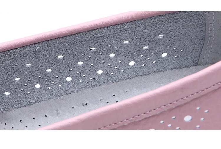 AH 168-New Arrival Cow Leather Women Loafers-7