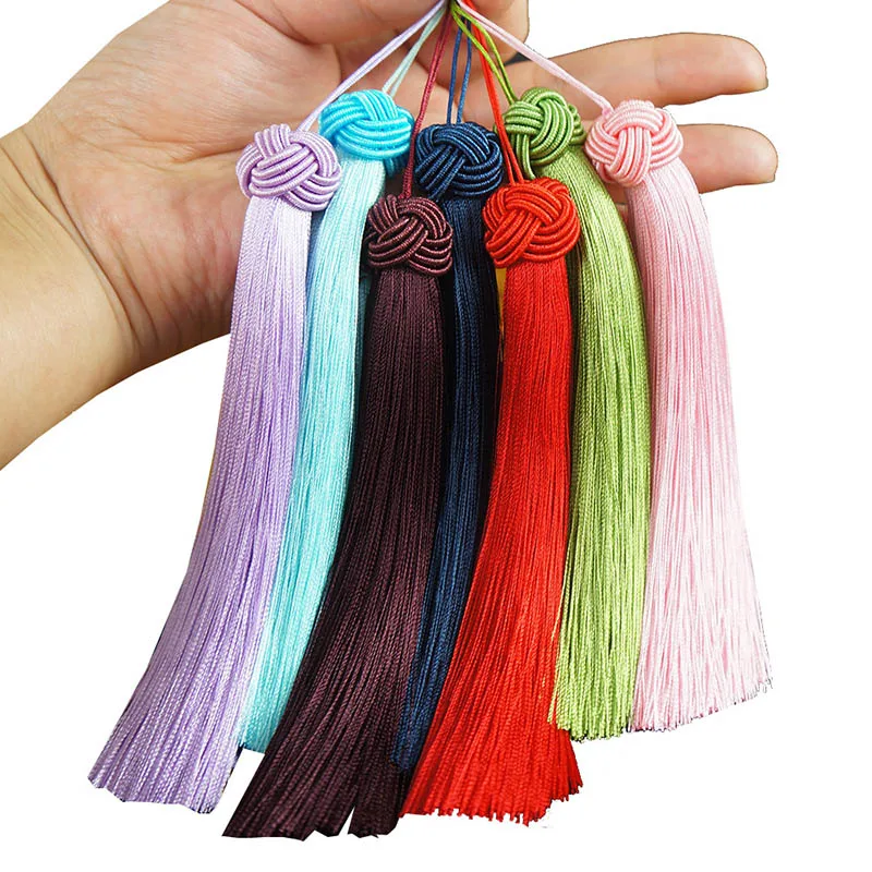 5pcs Pineapple Cap Tassel Silk Tassel For Car Pendant Curtain Home