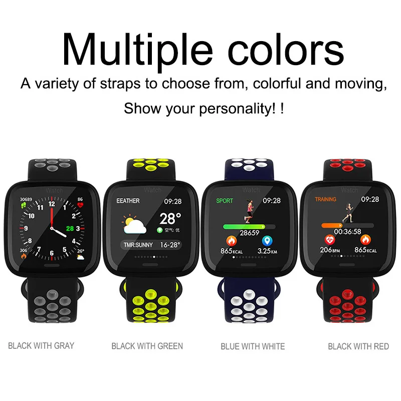 Fitness Bracelet Blood Pressure Measurement Watch Smart Wristband Pedometer Sleep Monitor SmartBand Activity Tracker Smart Band