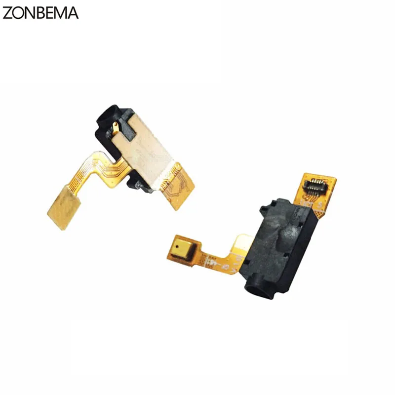 

ZONBEMA For Sony Xperia XA F3111 F3112 F3113 F3115 F3116 Earphone Headphone Audio Jack Flex With Mic Microphone Replacement Part