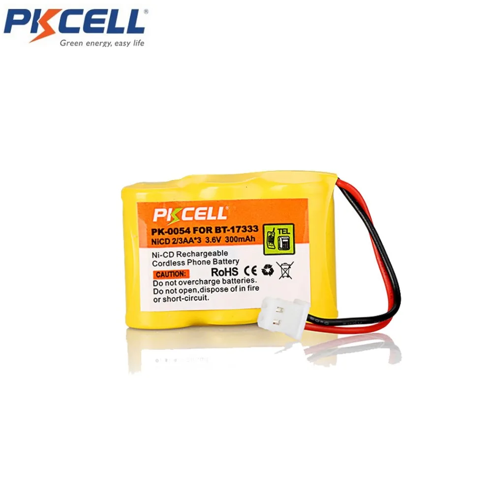 1 Ni-Cd аккумулятор NiCd 2/3AA 300mAh 3,6 V аккумуляторная батарея для телефона Замена для Vtech BT-17333 BT-27333