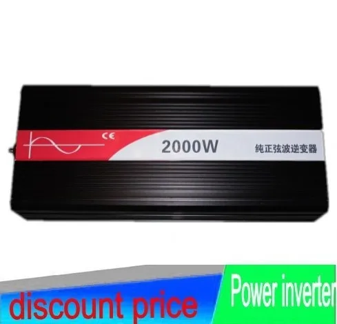 

12v dc to 230v ac inverter 2000W pure sine wave 12v dc a ac 230v inversor 2000W de onda sinusoidal pura