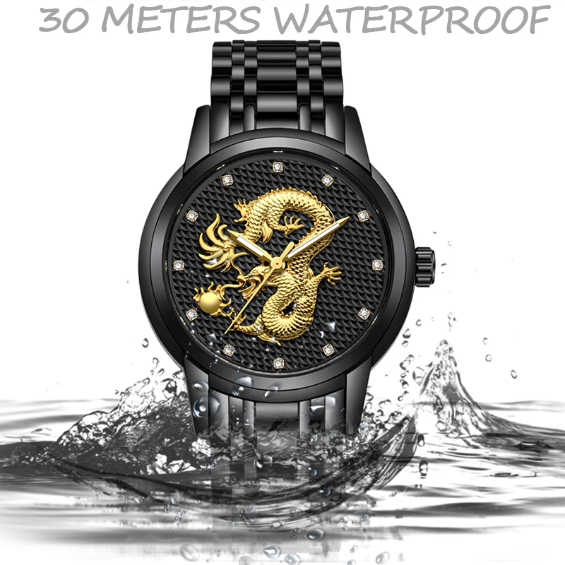 Lige Мужские часы Модные Спортивные кварцевые мужские часы, наручные часы Топ бренд класса люкс полный стальной деловые водонепроницаемые часы Relogio Masculino