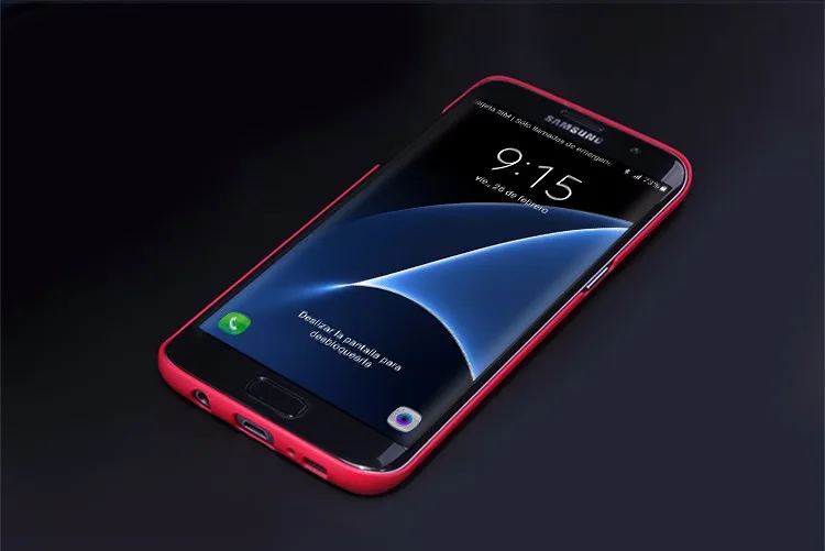 Чехол для samsung Galaxy S7 Edge, задняя крышка, чехол NILLKIN, Супер Матовый экран, защита экрана и розничная посылка