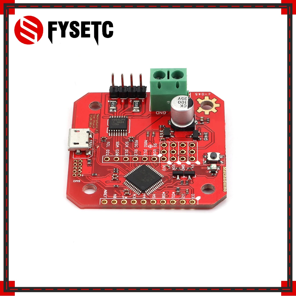 Clone Mechaduino V 0,2 с открытым исходным кодом Servo42 моторная плата Arduino-Совместимость с замкнутым контуром позиционирования Nema 17 шаговый двигатель 3D печать