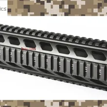 Векторная оптика предплечье бесплатно плавающий 12 ''Handguard Quad Picatinny Rails крепление системы резиновые чехлы