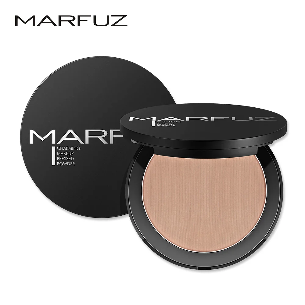 

2 PCs in 1 lot Face Makeup Powder Contour Professional Makeup Oil-control Whitening Highlighting Pressed Powder JYLMF03