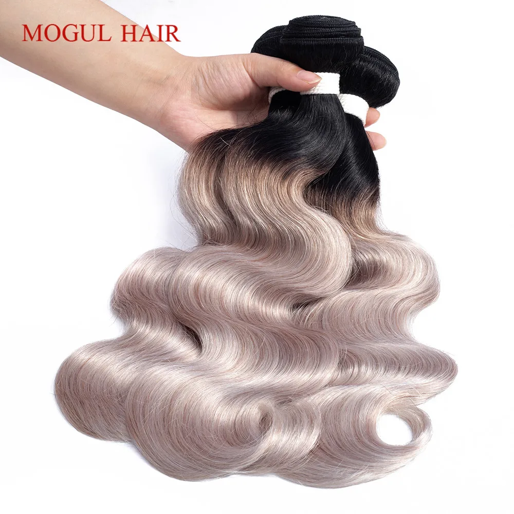 Best Price Mogul Hair T 1b Light Grey Brazilian Body Wave 2 3