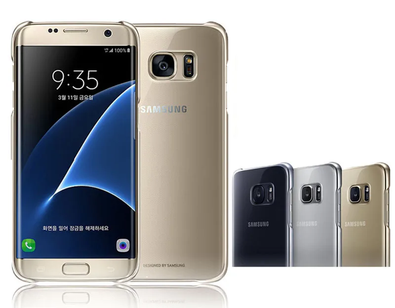 Прозрачный защитный чехол для samsung Galaxy S7 G9300 S7 edge G9350 мягкий чехол ультра тонкий Задний защитный чехол для телефона