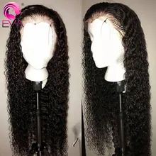 Eva Curly 360 Lace Frontal Wig Pre Plucked With Baby Hair 180% Density Lace Front Human Hair Wigs For Black Women Brazilian Remy