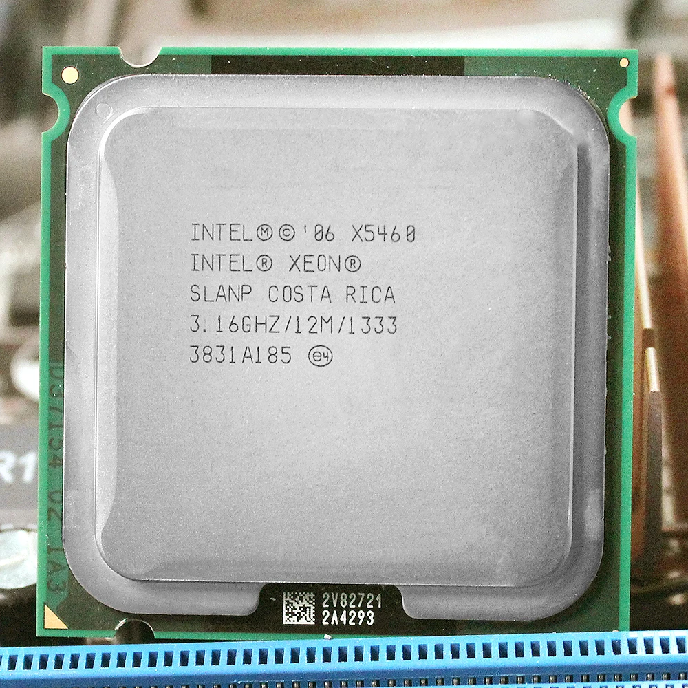 إنتل زيون X5460 LGA 775 المعالج (3.16 جيجا هرتز/12 ميجابايت/1333 ميجا هرتز/LGA771) 771 إلى 775 وحدة المعالجة المركزية العمل على 775 اللوحة الضمان 1 سنة