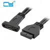 Support d'extension du panneau arrière USB Type C, carte mère 20 broches, adaptateur USB 3.1 ► Photo 1/5
