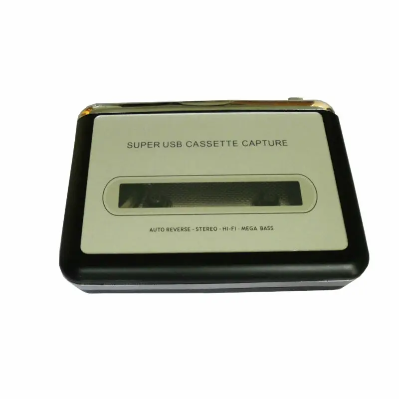 Супер USB Кассетный захват радио плеер Портативный USB Кассетная лента для MP3 конвертер Захват адаптер EC007