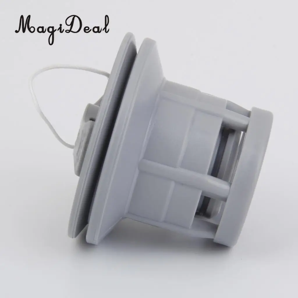 MagiDeal MagiDeal Air Valve Inflatable Boat Tender Raft Dinghy Kayak Canoe Grey for Inflatable Fishing Boat Yacht Accessories