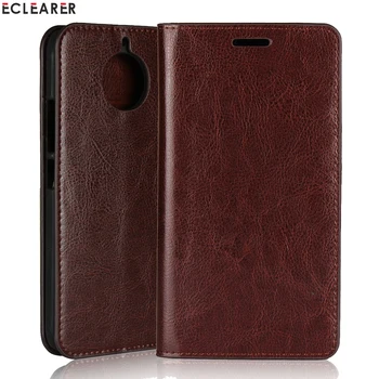

ECLEARER Wallet Case For Motorola Moto G5s/ G5s Plus Genuine Leather Case Vintage Flip Case For Motorola Moto G5/ G5 Plus Cover