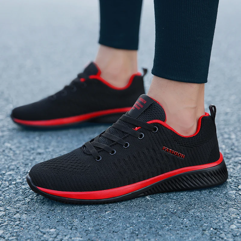 

Hot Sale Lightweight Shoes Men Summer Breathable Shoes Mesh Men Casual Fashion Outdoor Walking Sneakers Comfortable 2019 New