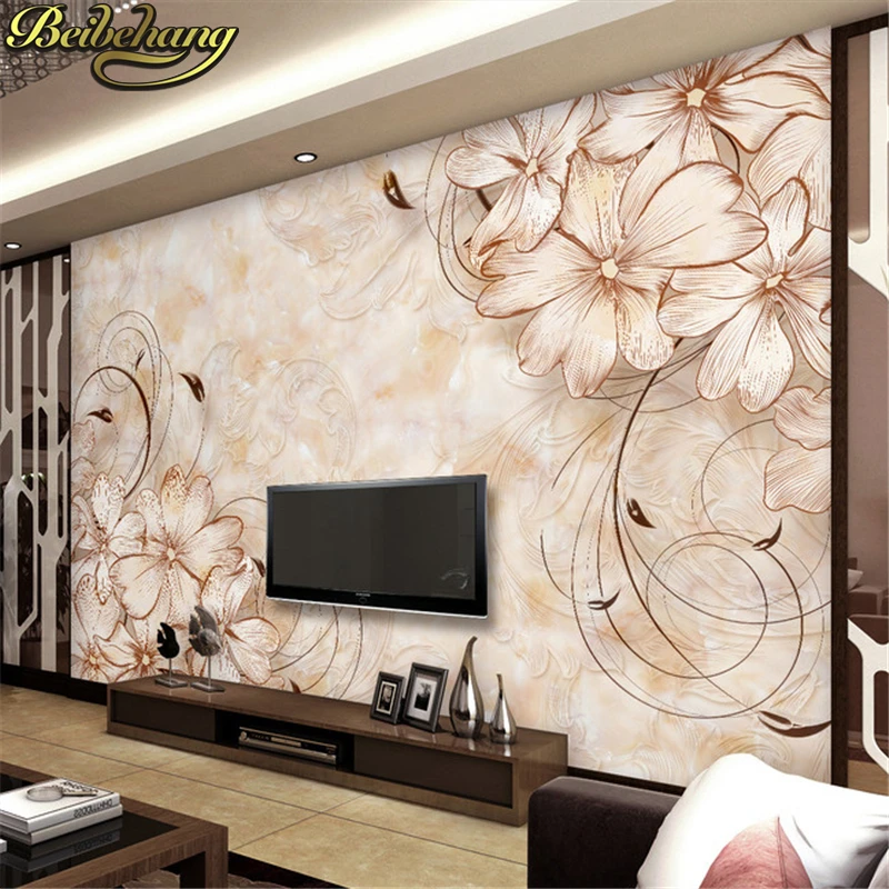 

beibehang custom mural wallpaper for living room wall paper wall paper entrance TV backdrop wall paper papel de parede 3d