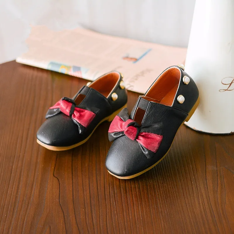 3 4 5 6 7 8 9 10 11Year Spring Autumn New Baby Girls Leather Shoes Children Kids Shoes for girl Bow bead Flat with Princess Shoe 3 4 5 6 7 8 9 10 11Year Spring Autumn New Baby Girls Leather Shoes Children Kids Shoes for girl Bow bead Flat with Princess Shoe