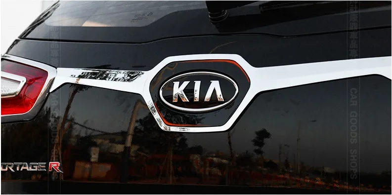font b Accessories b font 2011 2012 2014 2015 KIA Sportager High quality chrome trunk