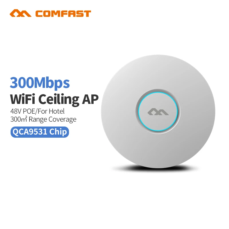 

2018 Quality For 30 User Cover Wifi Wireless Repeater AP Ceiling-Mount Open wrt Access Point data/Powered 48V Poe Switch Router