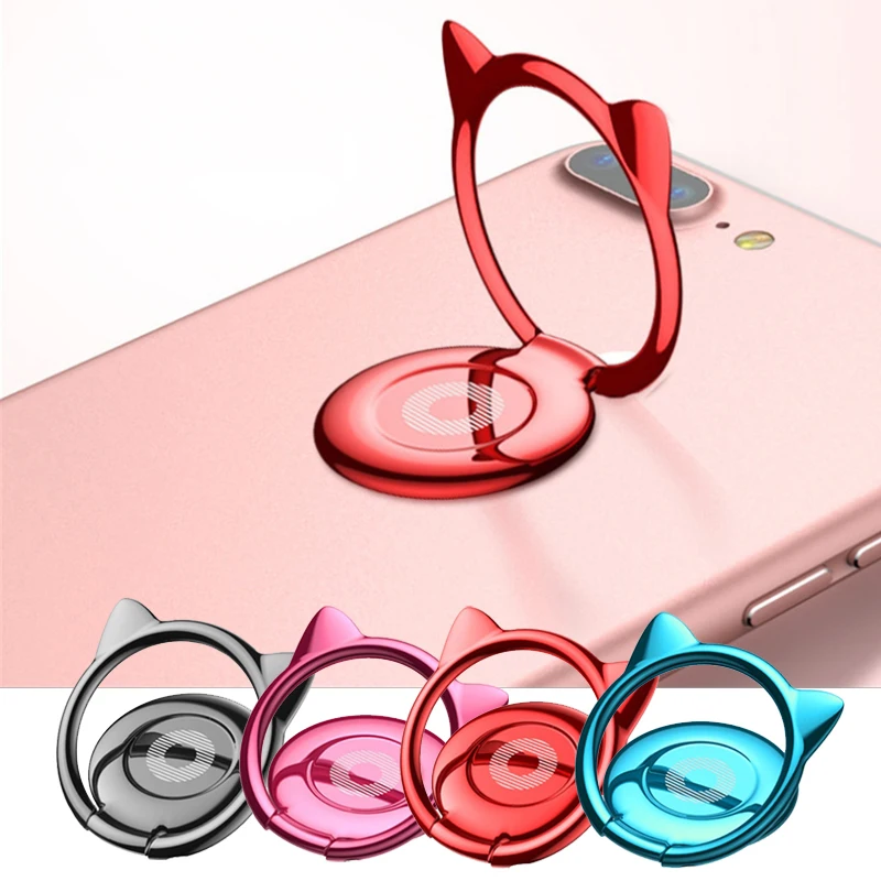 

Cartoon Finger Ring Holder 360 Degree Rotation For iphone XR XS 6 7 8 plus Xiaomi Fashion Smartphone Stand