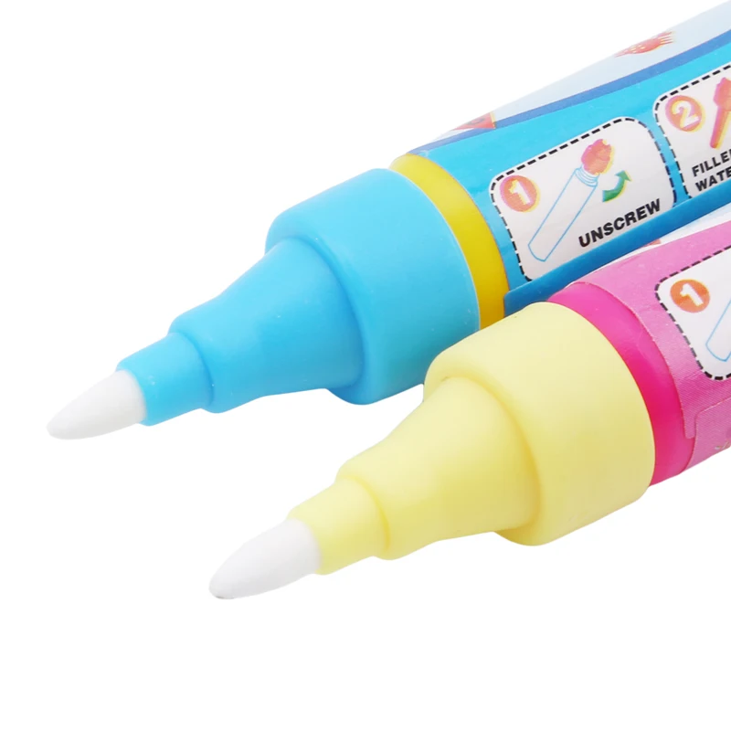 Cartão de Pintura de Água Graffiti Desenho Placa Crianças Letras 3d Educação Precoce Cognitivo Quebra-cabeça Colorir Bebê Livro Brinquedo 26 Mod. 331501 25 Brinquedos p/ desenhar